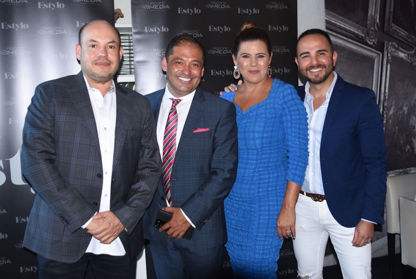 Orlando Rosales, Ricardo Hurtado, Lina Gómez y Gio Moros.