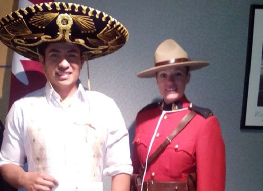 Diego Saúl Reyna, recientemente se hizo ciudadano canadiense (FACEBOOK)