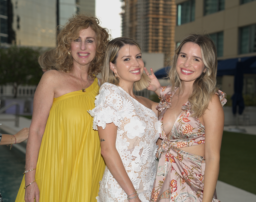 Vivianka Lavin, María Olivera y Amanda Cruz.&nbsp;