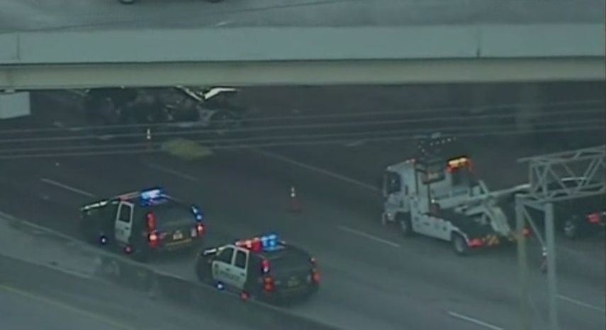 El accidente ocurrió cerca de US-441 poco después de las 6 de la mañana.