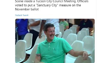 El video  fue publicado en la cuenta del periodista Nick VinZant.