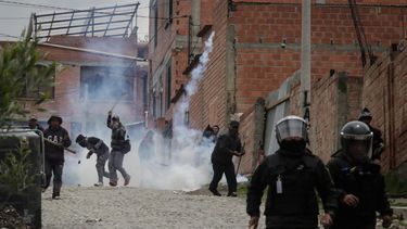 Fuertes enfrentamientos han ocurrido en zonas populares de La Paz.&nbsp;