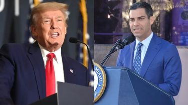 Donald Trump y Francis Suárez.