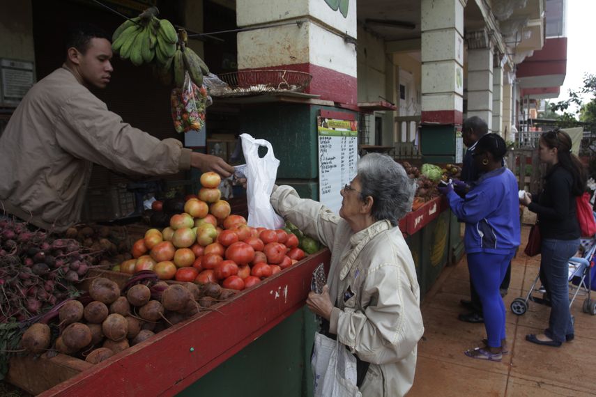 Mercado en Cuba