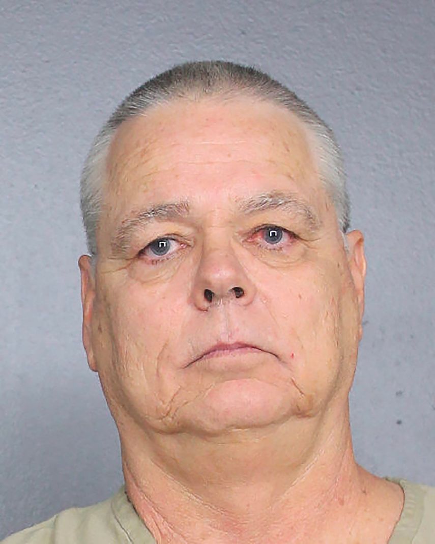 Imagen cedida por la Broward County Sheriff de Scot Peterson, exagente de policía a cargo de la seguridad de la escuela Marjory Stoneman Douglas.