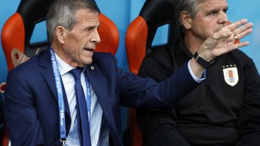 Al DT de Uruguay no está preocupado por el poco tino que tuvo su delantero en el primer juego del Mundial.&nbsp;