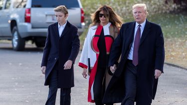 El presidente Donald Trump&nbsp;viajó con su famiia a Mar-a-Lago Club en Palm Beach, Florida, para las vacaciones de Acción de Gracias.