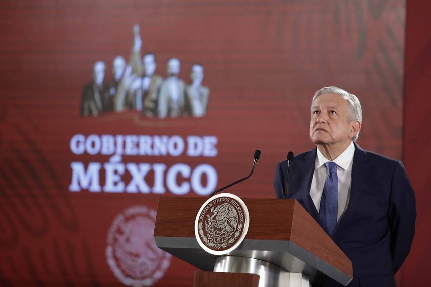 Fotografia del 23 de julio de 2019 del presidente de M&eacute;xico, Andr&eacute;s Manuel L&oacute;pez Obrador.