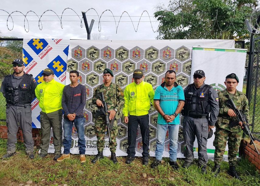 Los detenidos fueron puestos a disposición de la Fiscalía como presuntos asesinos de líder campesino Falver Cerón, que fue asesinado en febrero pasado.