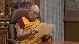 El Dalai Lama.      