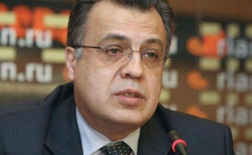 Andréi Karlov, el embajador de Rusia&nbsp;en Turquía.