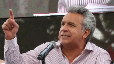 El presidente de Ecuador, Lenín Moreno.