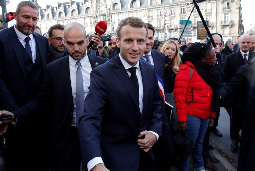 El presidente de Francia, Emmanuel Macron.