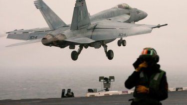 Un avión de combate de la OTAN&nbsp;