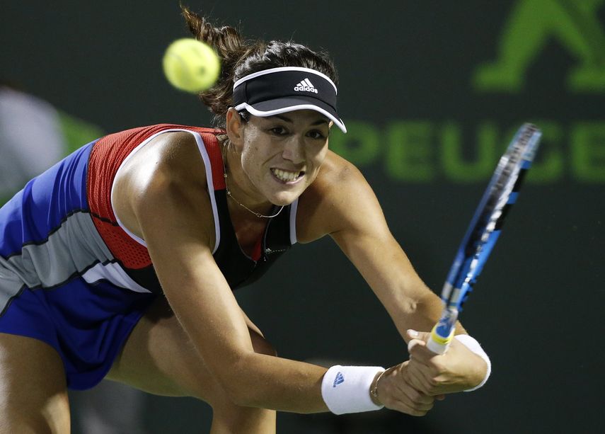 Muguruza volvió a quedarse en octavos, ronda en la que ha caído en cinco ocasiones en este torneo.