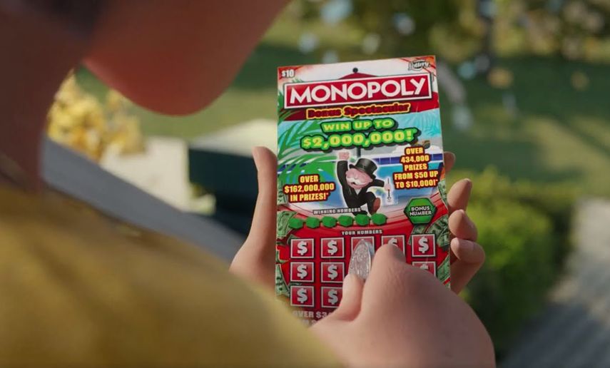 Esta imagen recoge billete del Monopoly Bonus Spectacular.
