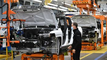 Planta de ensamblaje de General Motors en Estados Unidos.