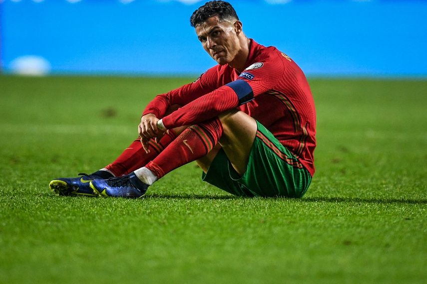 El portugués Cristiano Ronaldo con la mente de salvar la selección lusitana en repechaje