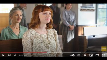 La actriz Mamie Laverock.