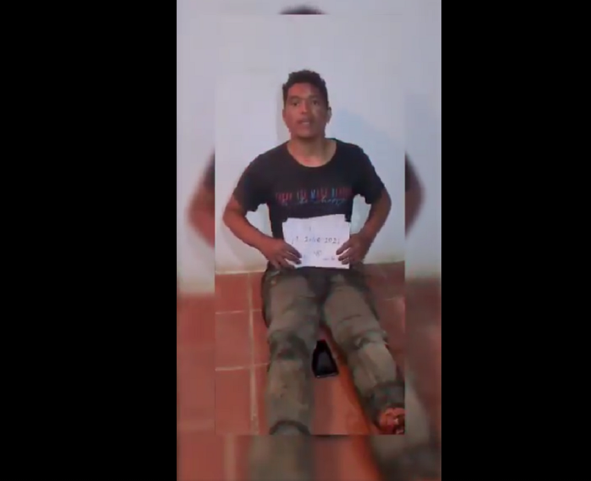 El sargento Ricardo Figueroa Largo denuncia que fue contratado la banda criminal el Tren de Guayana.&nbsp;