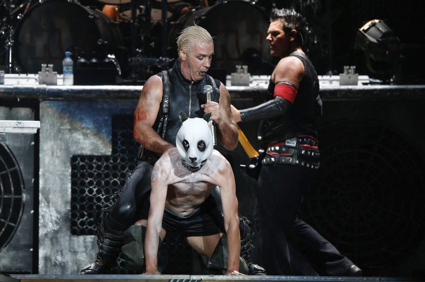 El grupo&nbsp;Rammstein.