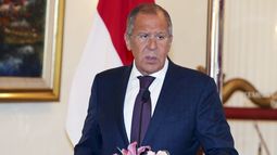 Serguéi Lavrov, ministro ruso de Exteriores.