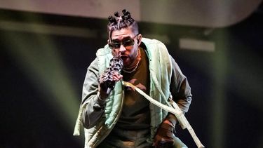 Bad Bunny da un concierto en la Allstate Arena el jueves 10 de marzo de 2022 en Rosemont, Illinois.