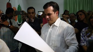 El gobernador de Puerto Rico, Ricardo Rosselló.