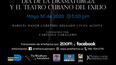 Afiche del&nbsp; D&iacute;a de la Dramaturgia y Teatro Cubano del Exilio 2020.