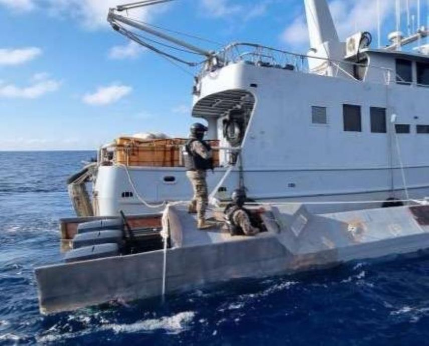 En total 1,9 toneladas incautaron las autoridades de El Salvador