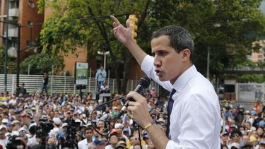 Juan Guaidó, presidente encargado de Venezuela.