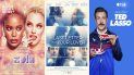 En esta combinación de fotos, el arte promocional de Zola, disponible el viernes on demand; The Last Letter From Your Lover, que se estrena el viernes en Netflix, y Ted Lasso, cuya segunda temporada debuta el mismo día en Apple TV+. En esta combinación de fotos, el arte promocional de Zola, disponible el viernes on demand; The Last Letter From Your Lover, que se estrena el viernes en Netflix, y Ted Lasso, cuya segunda temporada debuta el mismo día en Apple TV+.