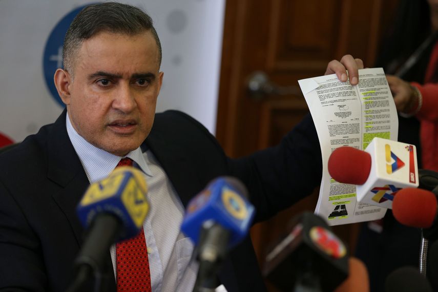Tarek William Saab, defensor del Pueblo de Venezuela.