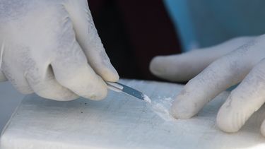 Empaque con cocaína.&nbsp;