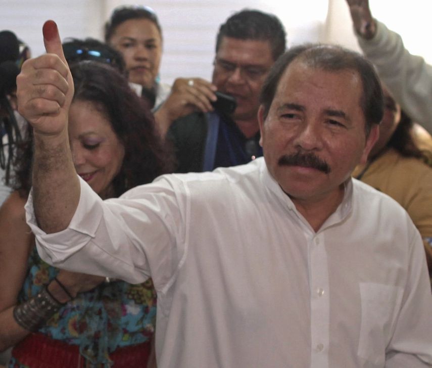 El dictador de Nicaragua, Daniel Ortega 07/11/2021.
