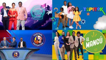 Parte de la nueva programación de Televisión Dominicana.&nbsp;