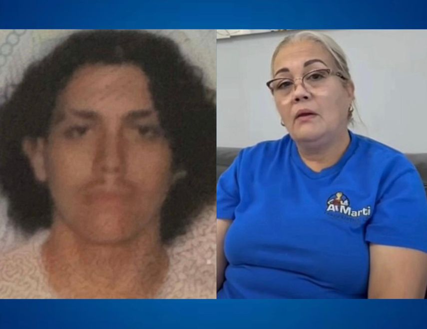 Adriano Benítez Martí y su madre quien alberga la esperanza de encontrar a su hijo con vida.