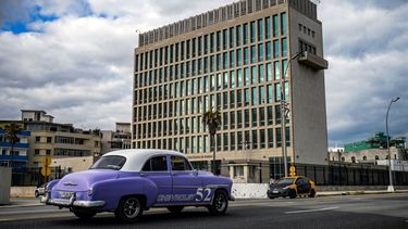 Embajada de Estados Unidos (EEUU) en La Habana, Cuba.
