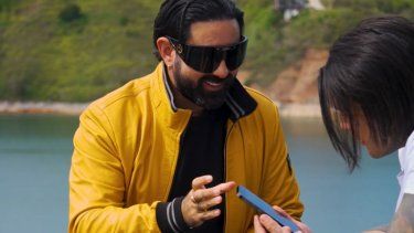 Newman Pérez, creador de la Crypto Beats, junto al influencer Yeferson Cossio.&nbsp;