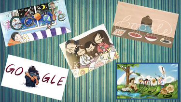 Finalistas del concurso estudiantil anual Doodle for Google 2022.