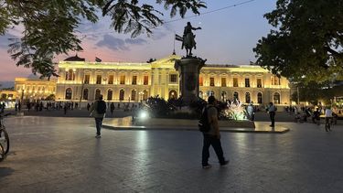 Casco histórico de San Salvador, revitalizado para el turismo.