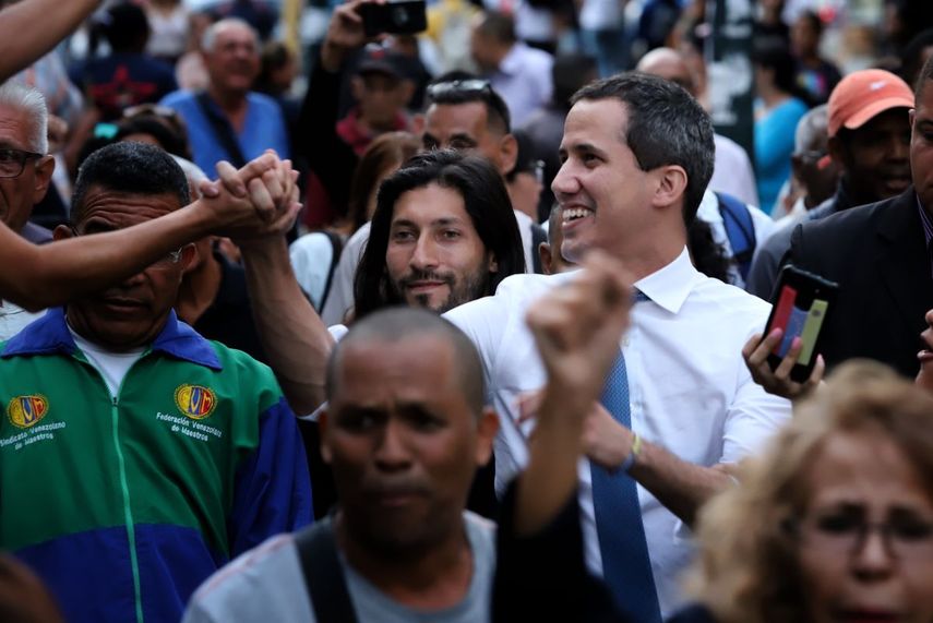 Presidente encargado de Venezuela, Juan Guaid&oacute;.