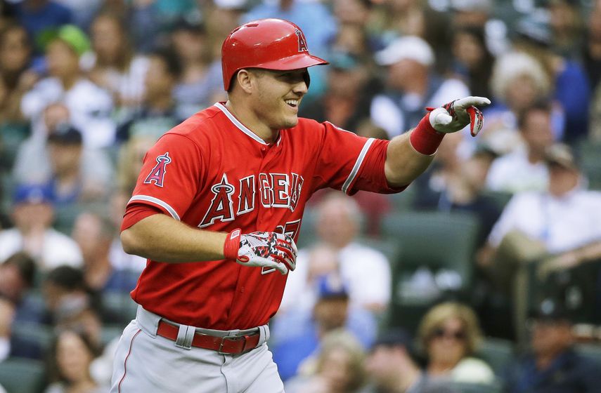 Trout, en sus últimas cinco temporadas en las Grandes Ligas, ha ganado dos veces el premio Más Valioso y tres veces ha quedado en el segundo lugar