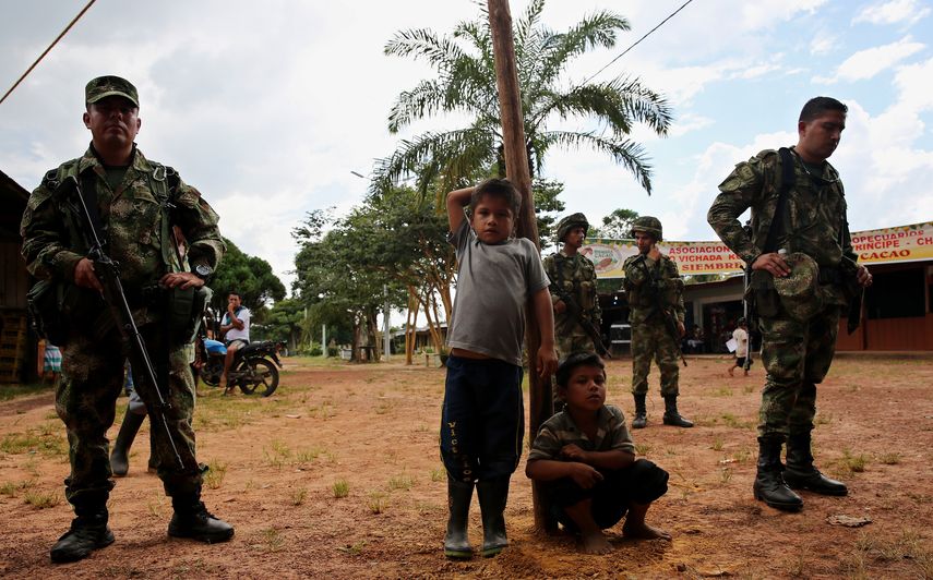 Ejercito de Colombia. 