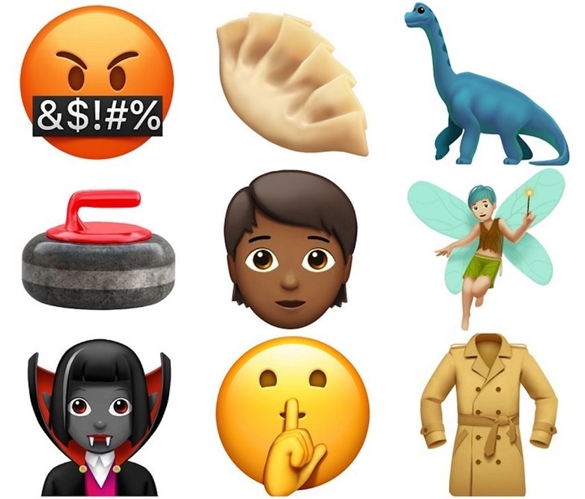 Los nuevo emojis que estarán disponibles en iPhone y iPad.