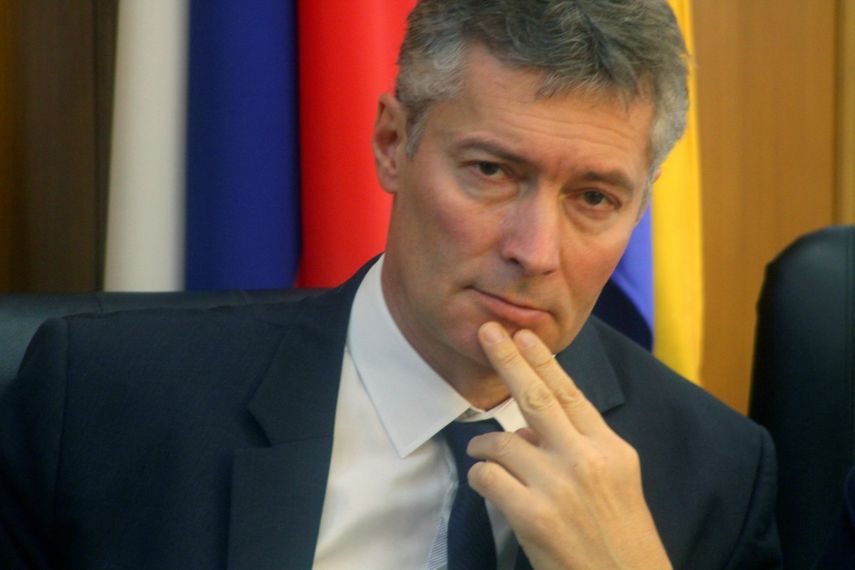 Yevgueni Roizman, alcalde de Yekaterimburgo,Rusia.&nbsp;