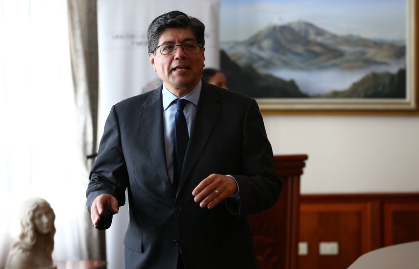 José Valencia,&nbsp;canciller de&nbsp;Ecuador.