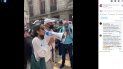 Captura de pantalla de la actividad llevada a cabo por activistas cubanos frente a la sede de la embajada de Cuba en México. Captura de pantalla de la actividad llevada a cabo por activistas cubanos frente a la sede de la embajada de Cuba en México.