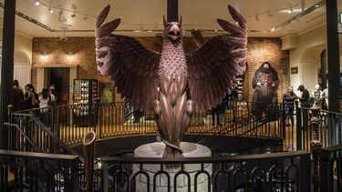 El interior de la megatienda de Harry Potter que abrió en Nueva York.&nbsp;