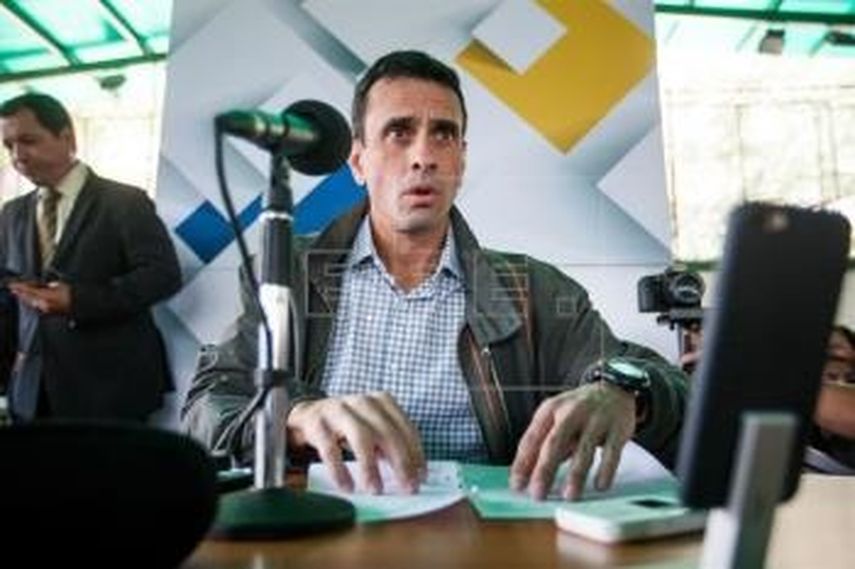 Henrique Capriles Radonsky, líder de la oposición venezolana (EFE)